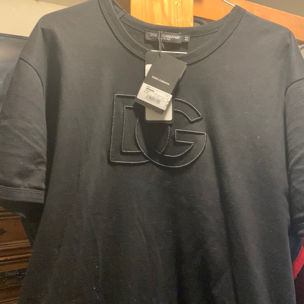 Dolce & Gabanna Embrodied Logo TShirt